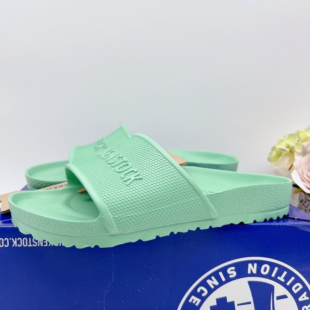 Birkenstock Barbados EVA Slide Sandals Bold Jade Green EU 40 Womens US 9-9.5 W